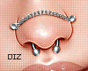 !!D Nose Chains Pearl S