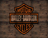 Wooden Harley Poster