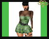 Goth Plaid Green