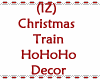Train HoHoHo Decor