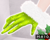 🅜SANTA: green gloves
