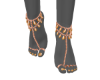 Amber Angel Anklet