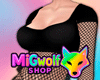 Black Fishnet Dress