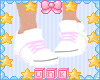 Kids White & Pink Shoes