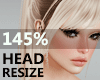 145%Head