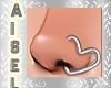 Pircing Silver Heart