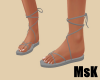 [MsK] Grey Sandals