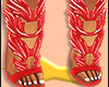 + Gladiator Heels Red