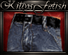 [tes]Frayed Jeans Indigo