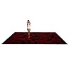 Black and Red Rug
