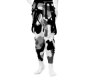 blk gray camo pants