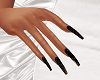 Shiny Black Nails