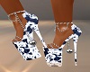 Corset Platforms Blue