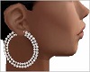2 Loops Diamond Earrings