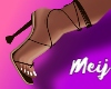 Ⓜ Chocolate Heels