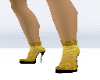 Lace Heels Gold