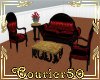 C50 Victorian Couch set