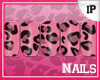 !iP! Cheetah Pink Nails