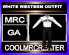 WHITE WESTERN OUTFIT