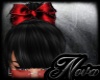 Arbina - Black w Red Bow