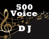 500 Female Dj Voice