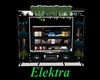 Calm Teal TV Wall Unit