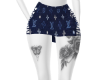 Denim LV Skirt