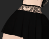 black skirt + fn