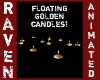 FLOATING GOLDEN CANDLES!