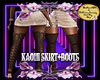 kaomi skirt+boots
