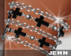 (JS) Bracelet Cross L