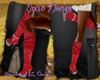 xSx Red Leather Boots