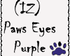 (IZ) Paws Purple