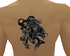[B] demon back tat