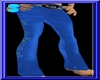 {S}Blue Crystal Pants