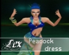LEX - PeAcOcK dress