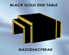 Black Gold Table