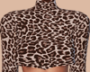E* Brown Leopard Top