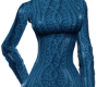 MS Winter Ice Blue Dress