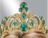 Tiara Gold/Green Crown