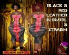 DM:BLACK RED FAUX-BMXXL