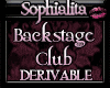 S Backstage Club Derive