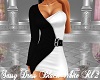 Sassy Dress Bla-Whi Rl 2