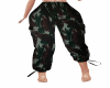 camouflaged pants