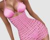 CA Pink Crochet Dress 1