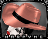 Hm*Cowgirl Rust Hat