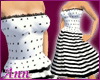 Polka Stripe Dress