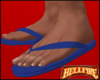 M/ Blue Flipflops