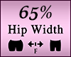 Hip Butt Scaler 65%