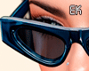 Dark blue glasses